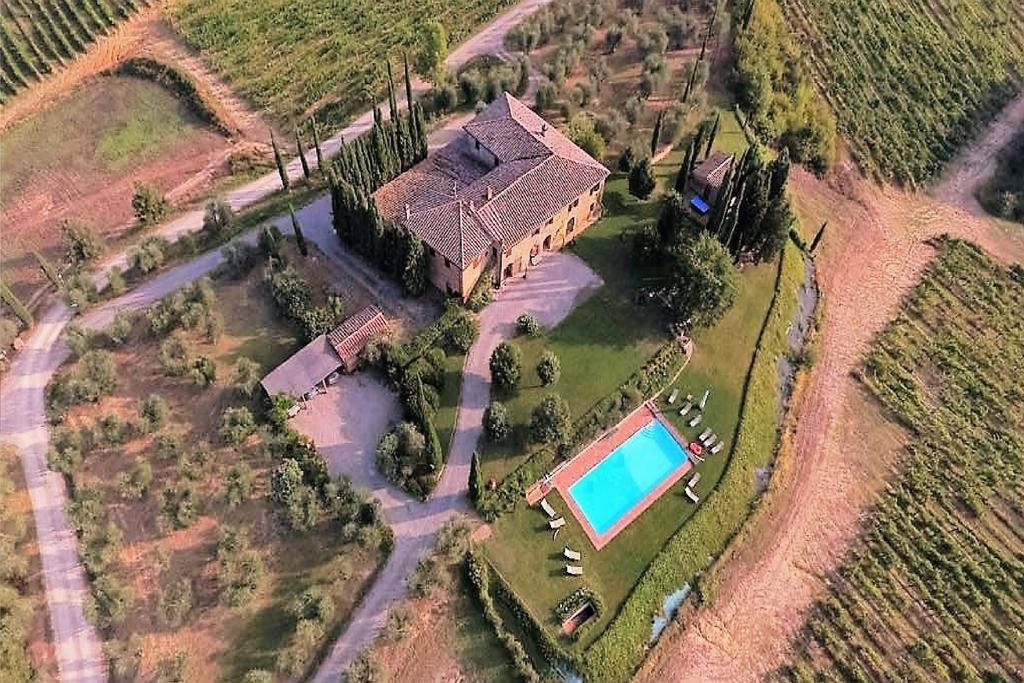 סיינה Villa Santa Virginia מראה חיצוני תמונה